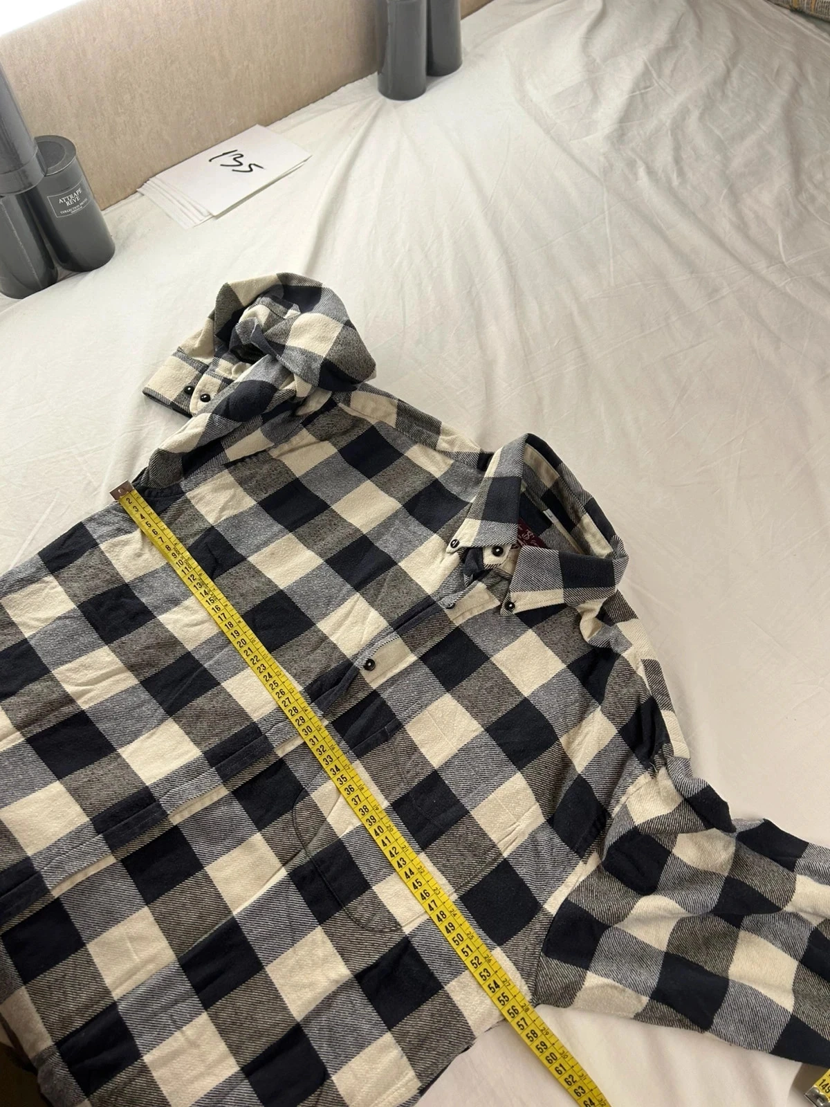 Black and white plaid Status shirt – photo 9